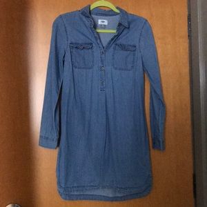 Blue Jean Shirt Dress